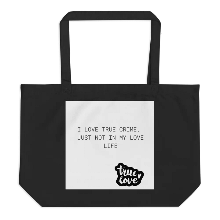 I Love True Crime Tote Bag product image (1)