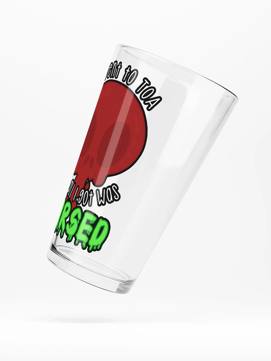All I Got Was Cursed - Death Knight - Pint Glass product image (5)