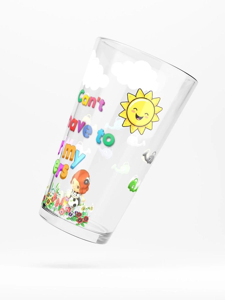 Sorry I Can't Tall Glass product image (5)