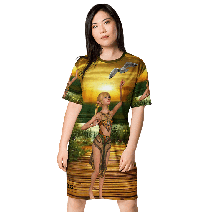 'Elven Stories - The Night of Your Return' Tee Dress product image (1)