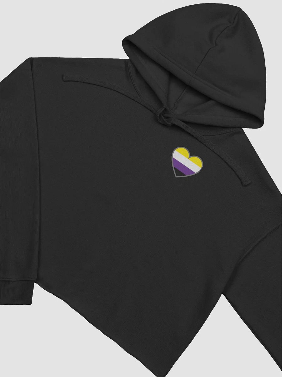 Nonbinary Pride Cropped Hoodie product image (10)
