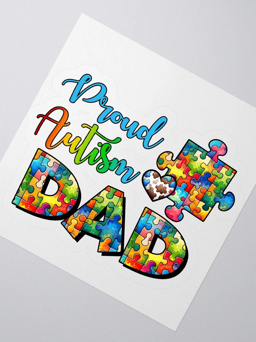 Autism Dad Sticker product image (3)