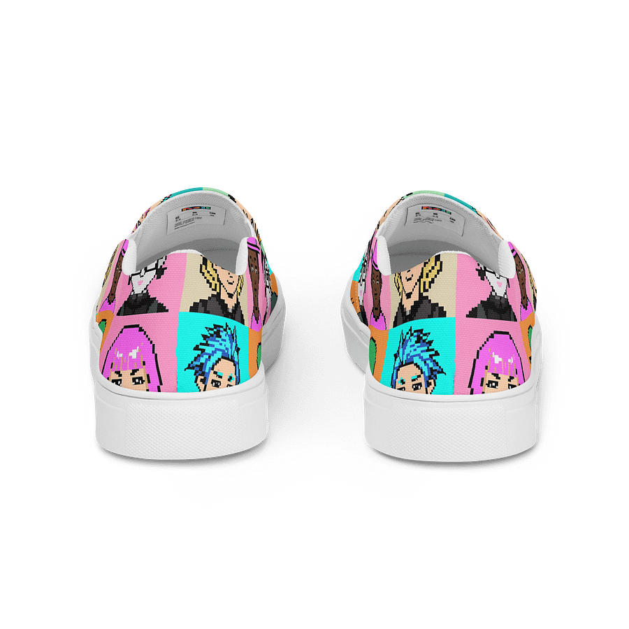 Pixel Portraits Women's Canvas Shoes product image (4)