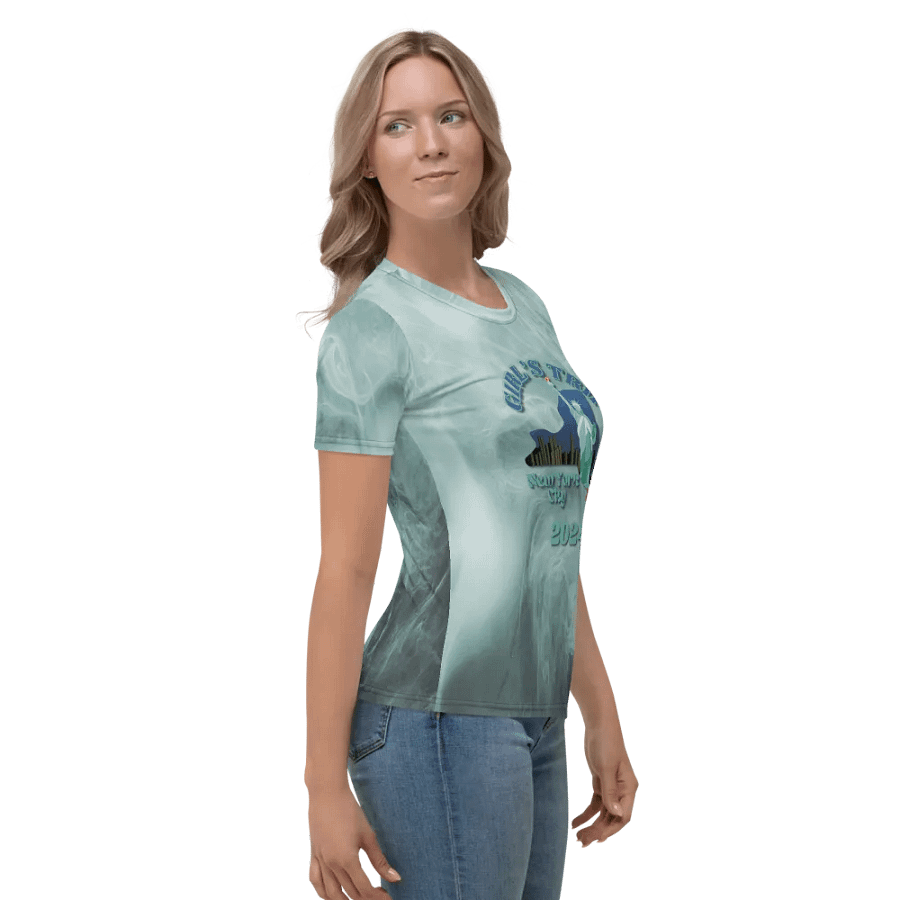 Girls Trip New York 2024 All Over Print T-shirt product image (3)