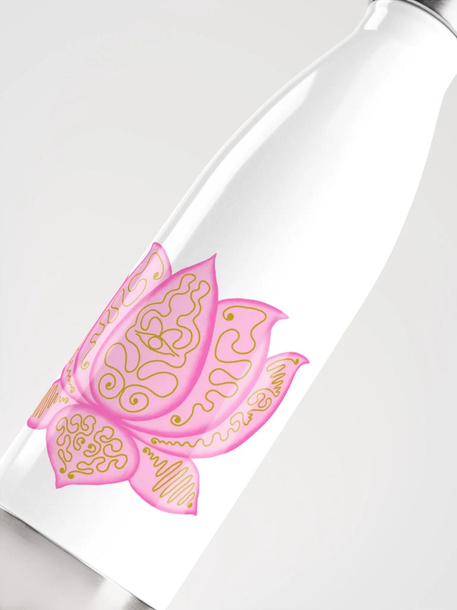 Golden Lotus Stainless Steel Water Bottle product image (5)