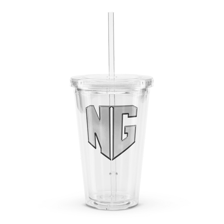 N.E.W. Gaming Clear Plastic Tumbler product image (1)