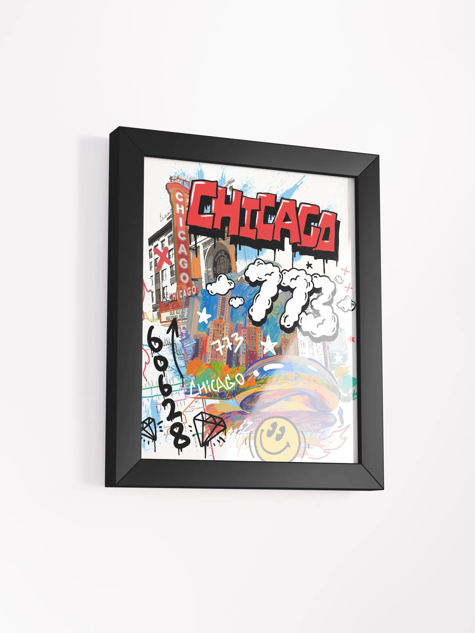 Chicago Urban Impressions Framed Poster product image (5)