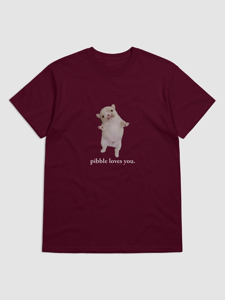 pibble loves you. (tee shirt) -dark colors product image (3)
