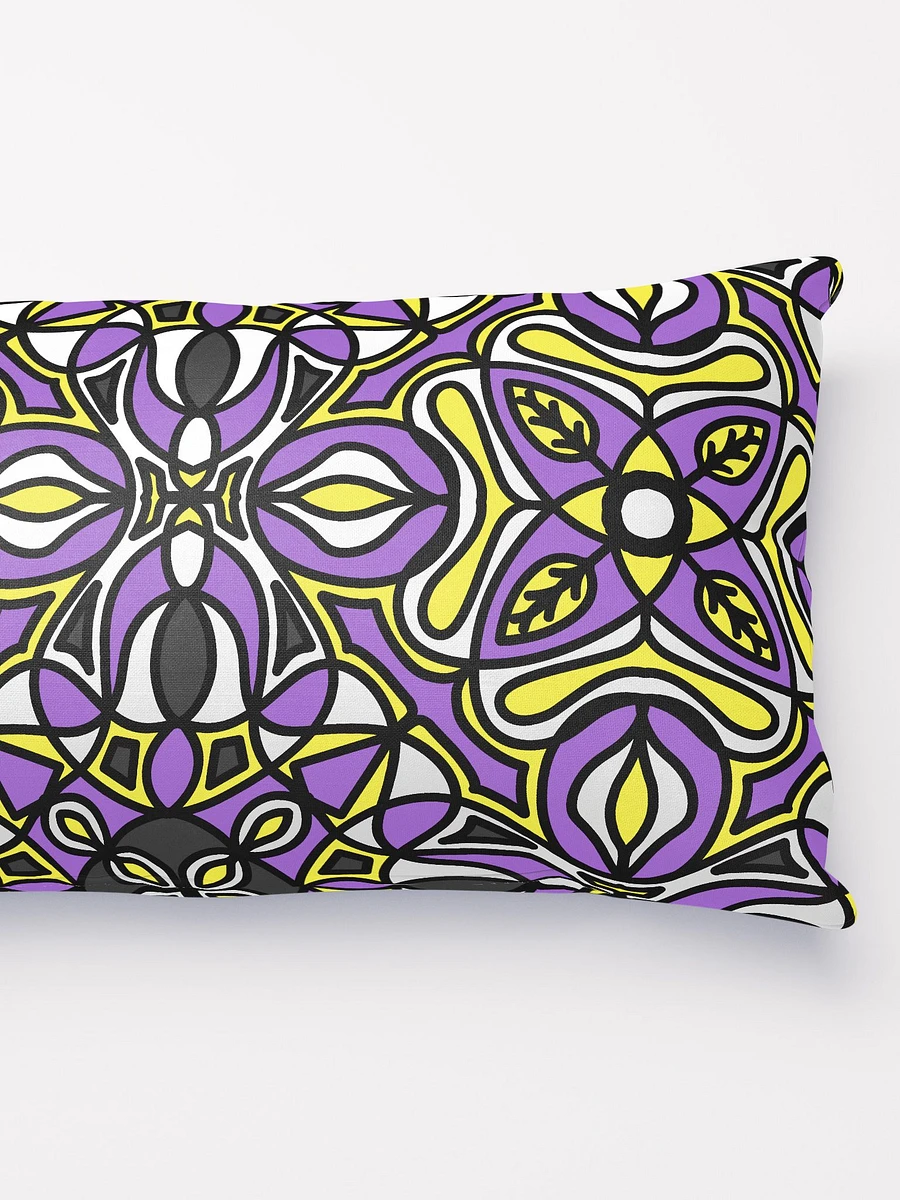 Non-Binary Abstract Pillow - Rectangle product image (2)