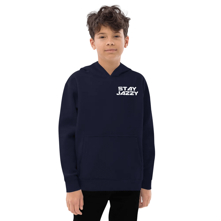 Kids Size "Stay Jazzy" Hoodie Pullover product image (1)
