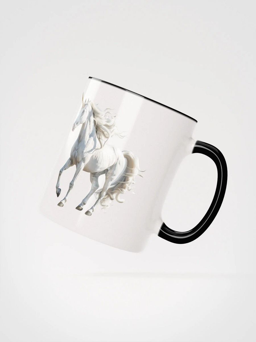 The Unicorn Ceramic Mug with Black Color Inside product image (2)