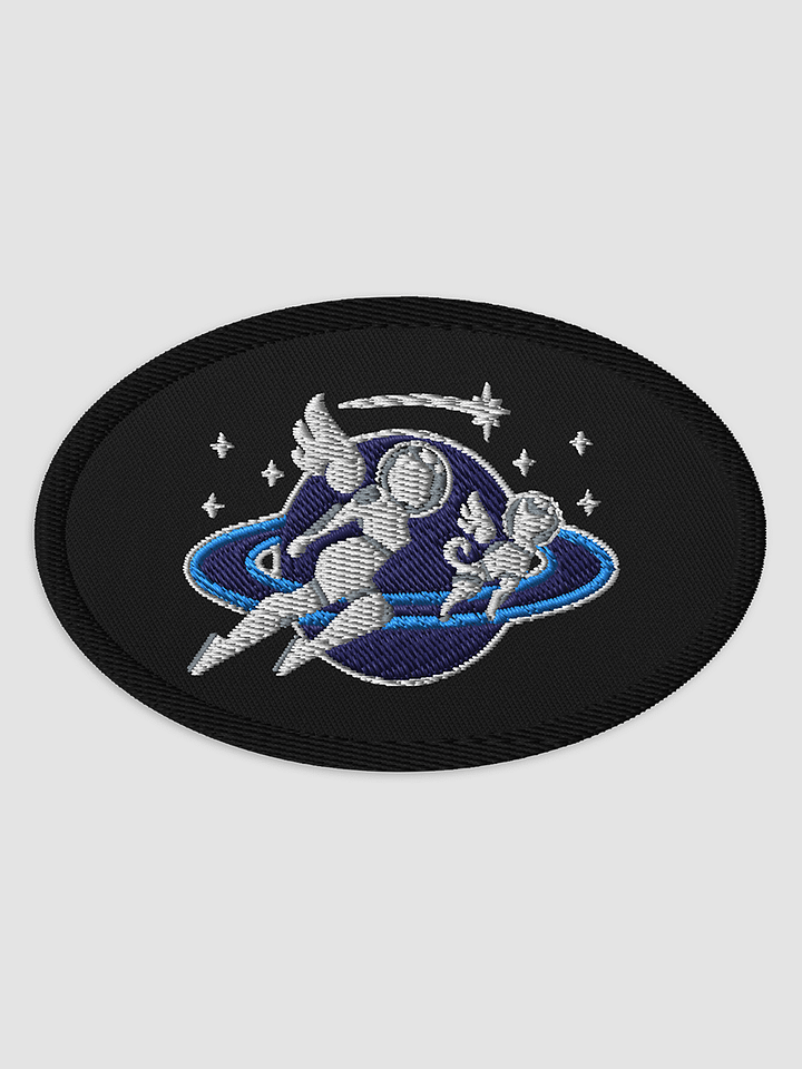 Kazmonaut Embroidered Oval Patch product image (1)