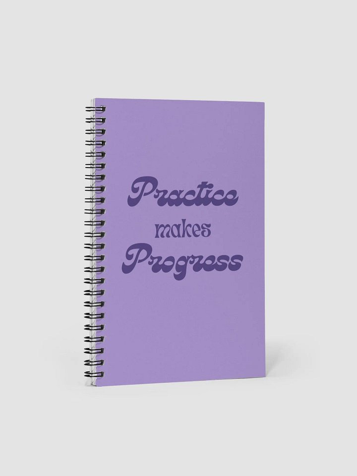 Practice makes progress Notebook product image (1)