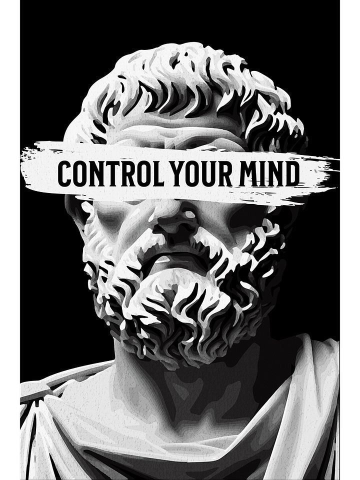 Control Your Mind Seneca Stoic Matte Paper Poster product image (1)