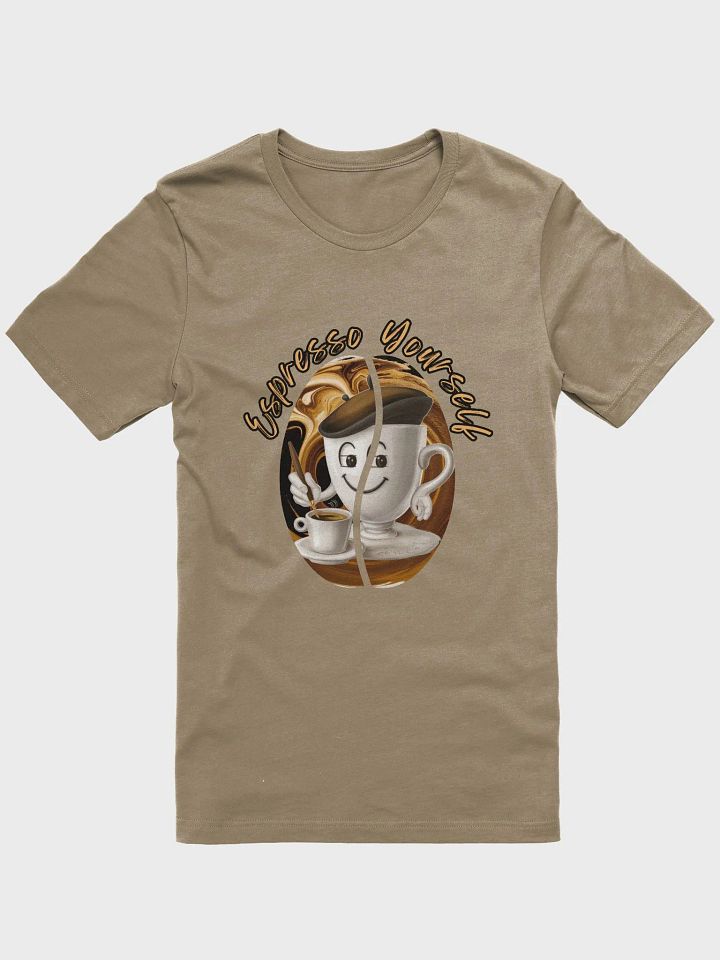 Espresso Yourself Coffee Cup Painter Design T-Shirt product image (42)