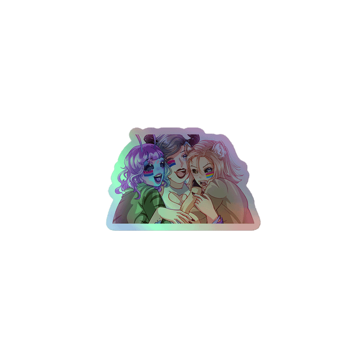 Pride Scapes NB Holo-Sticker product image (1)
