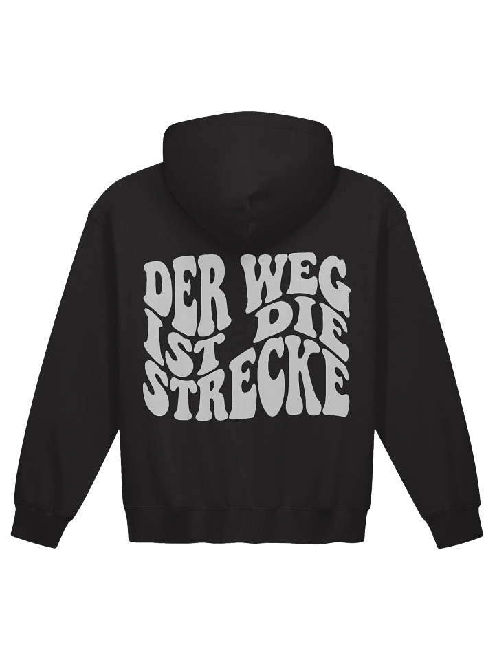 Der Weg ist die Strecke - French Terry Hoodie product image (4)