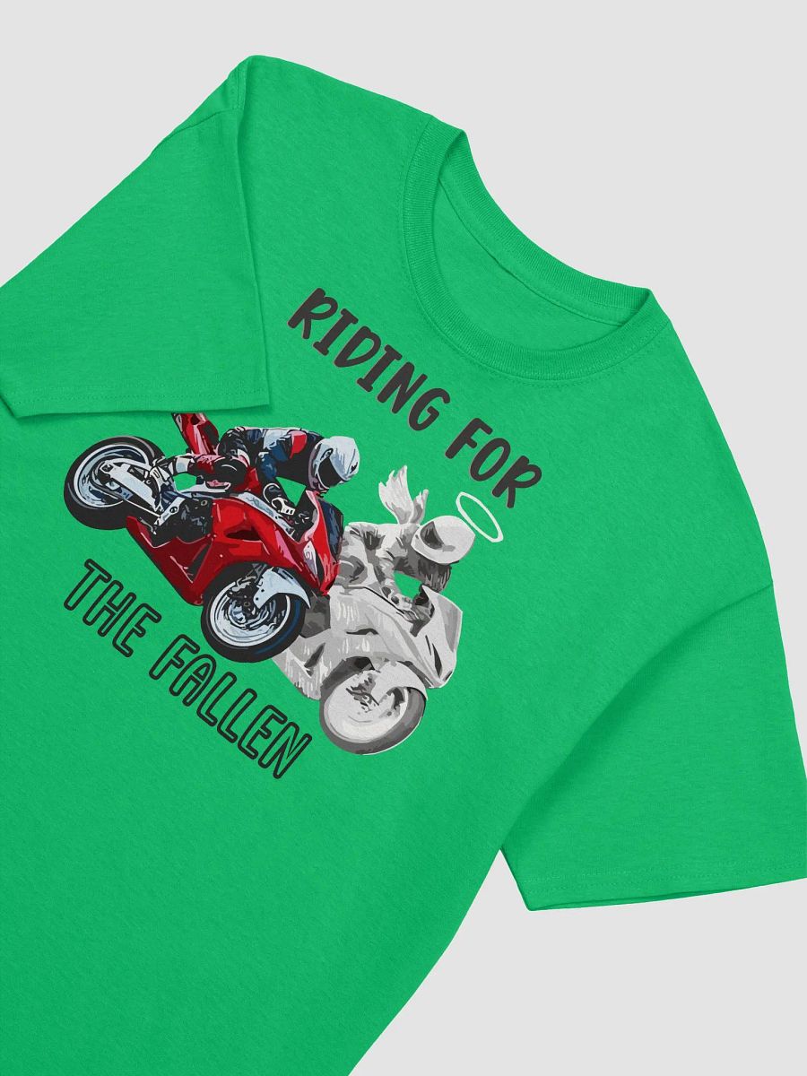Riding For The Fallen (red bike) T-Shirt product image (15)