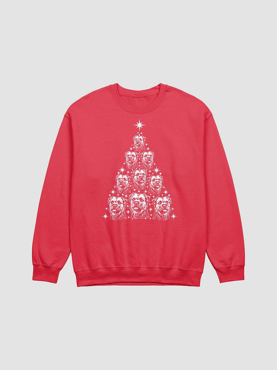 Border Terrier Christmas Tree Sweatshirt Design for Border Terrier Paw-rents product image (23)