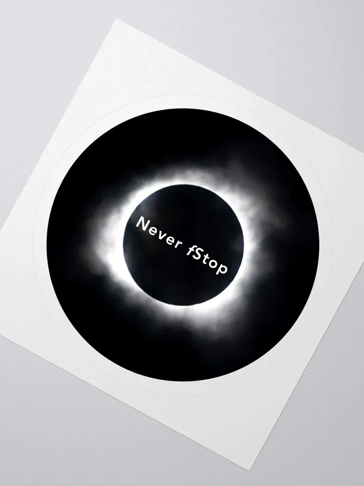 Eclipse Glow Logo Stickers product image (2)