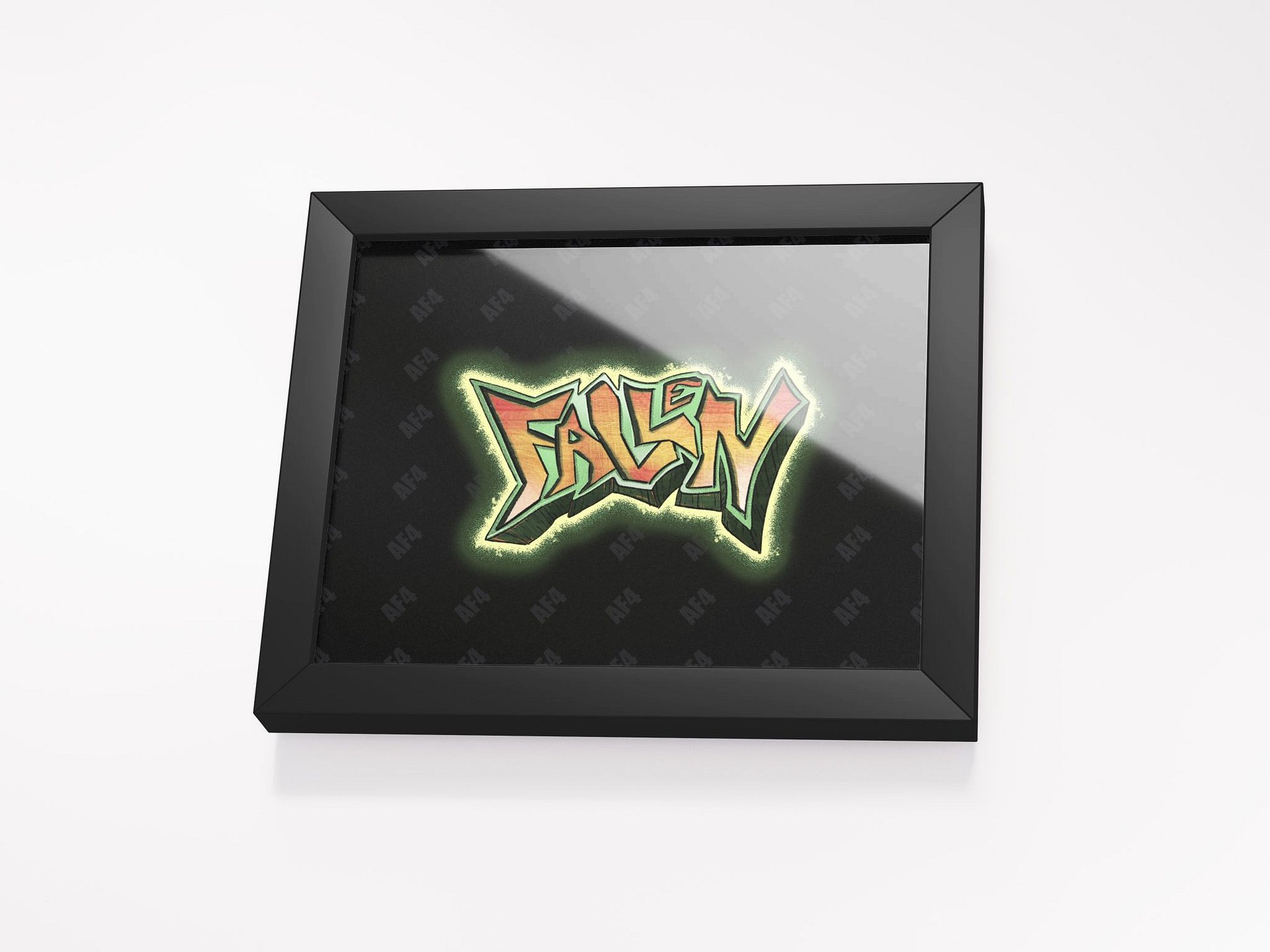 Fallen Printed Frame product image (1)