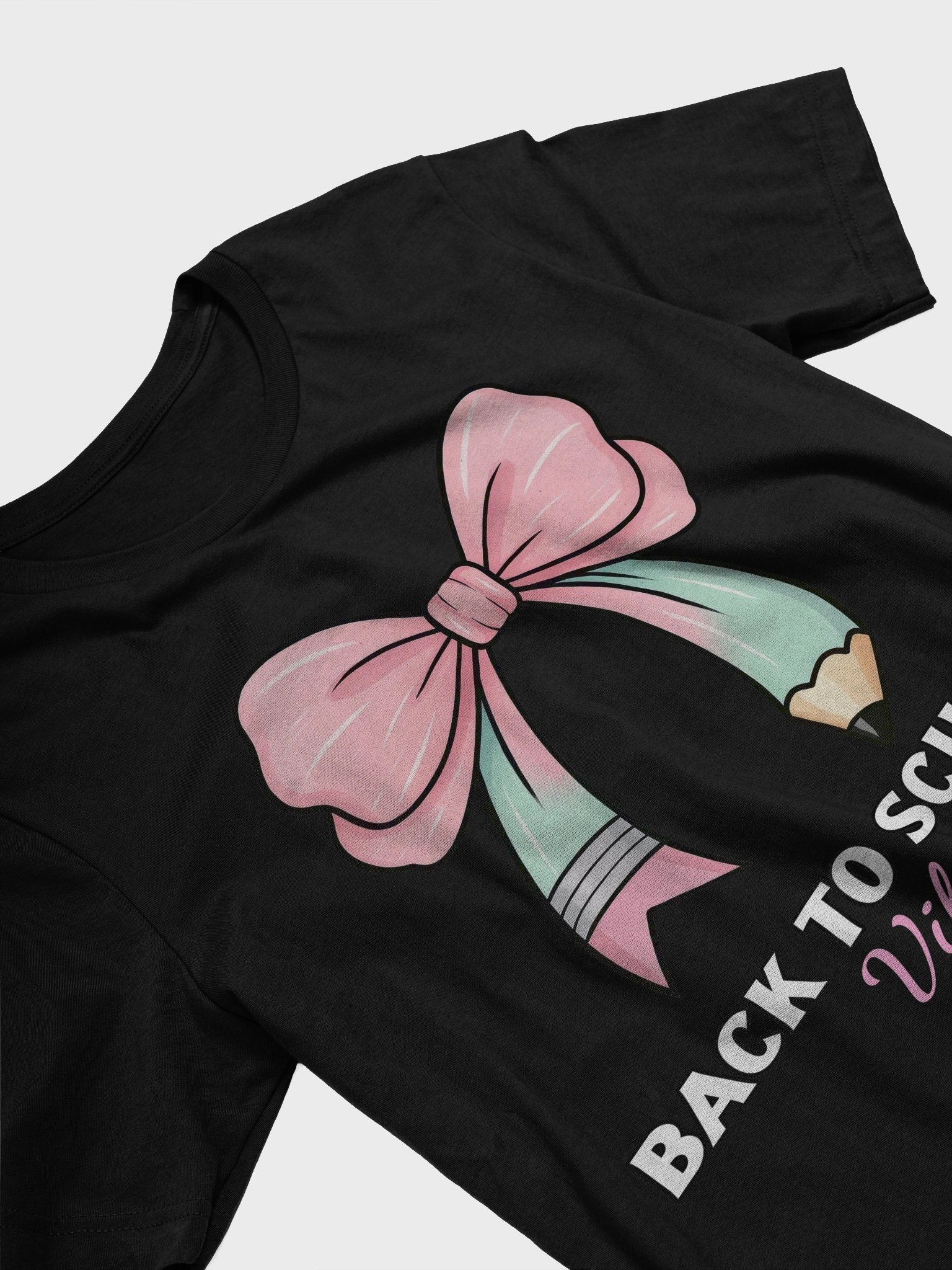 Pencil Vibes Back to School T-Shirt product image (5)