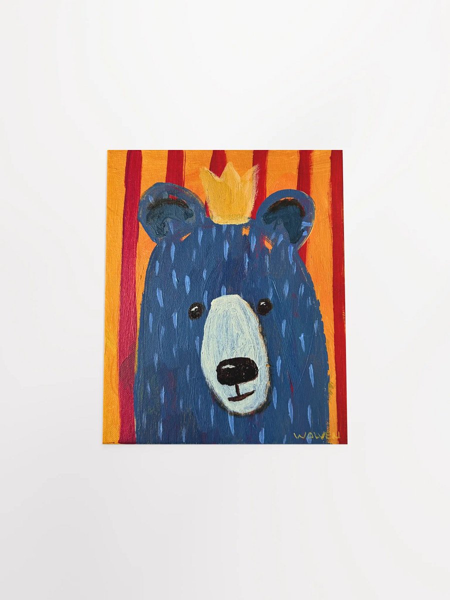 Custom Print: Beau – The Bear of Inner Strength product image (4)