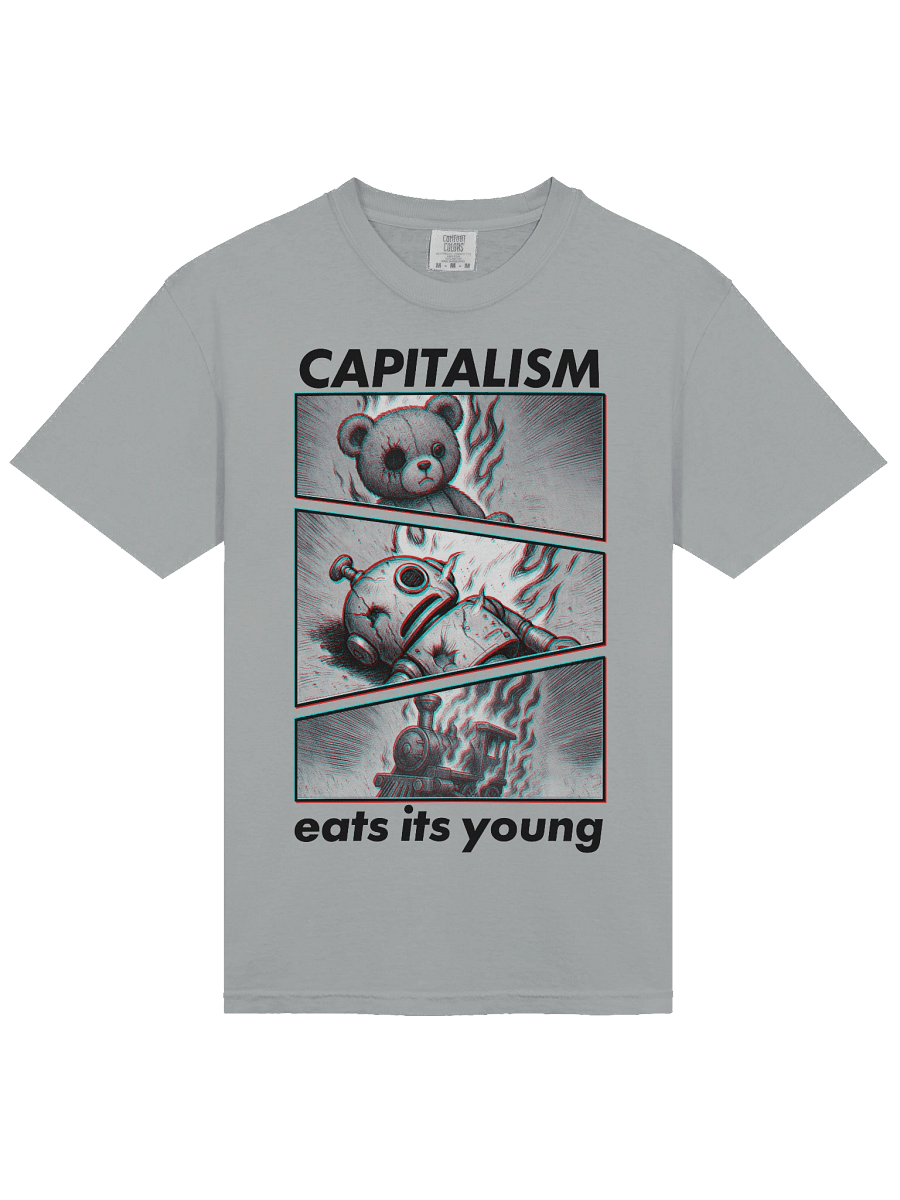 Capitalism Eats its Young Incendiary Innocence Tee product image (7)
