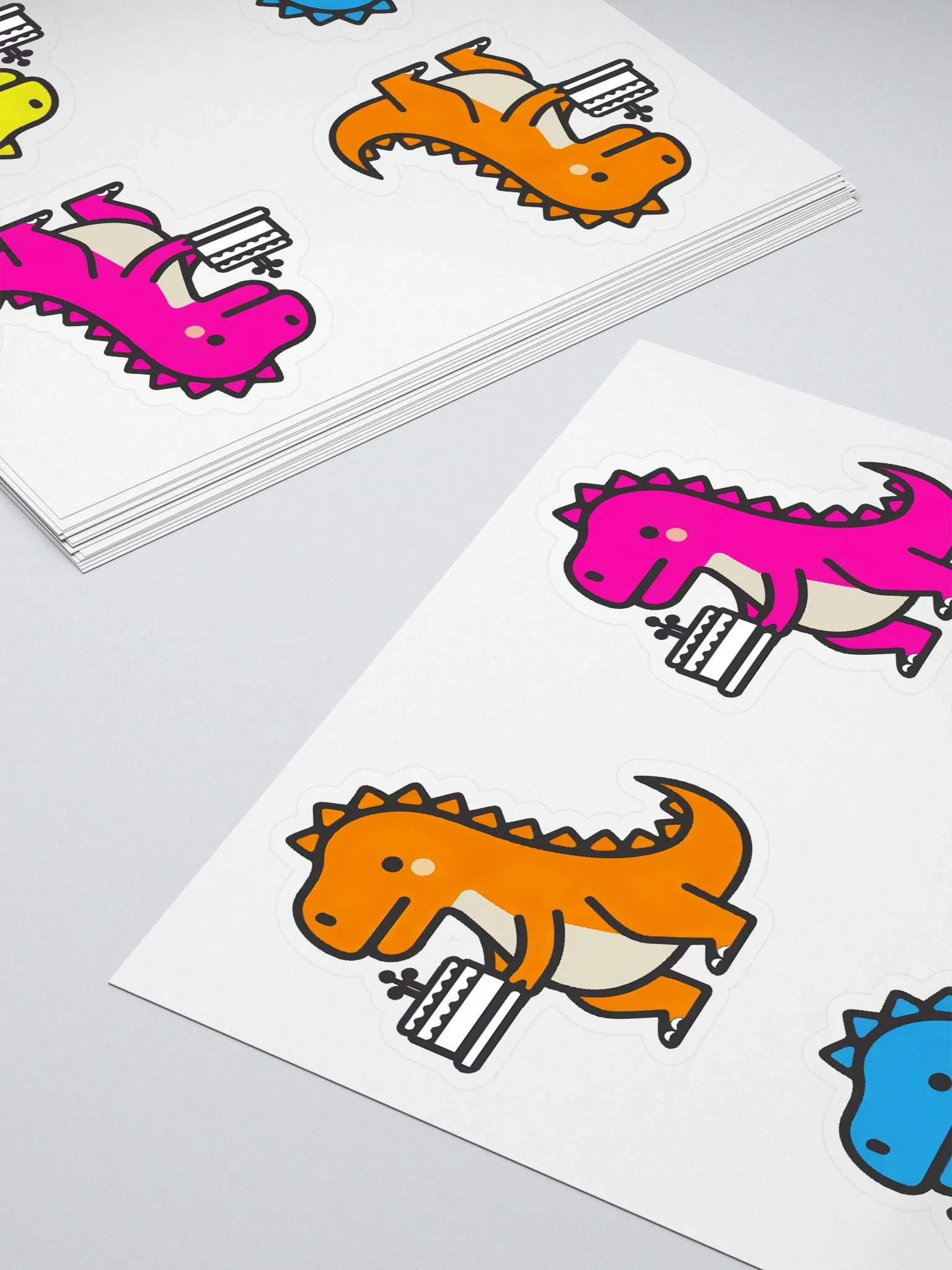 Dino Delight Kiss-Cut Stickers Set 1 product image (4)