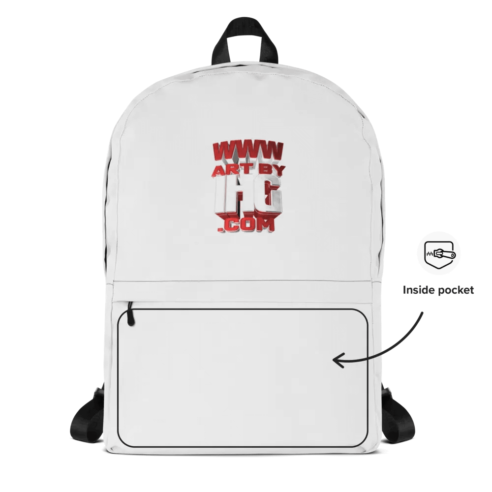 ArtByIHG.com Lion Eyes Digital Drawing Bookbag product image (2)