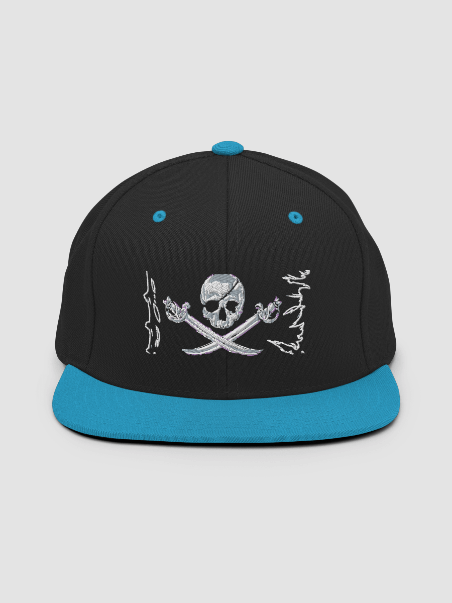 [Tyminatorsongs] Black Flag Roster Classic Snapback | Yupoong 6089M 3D puff product image (2)