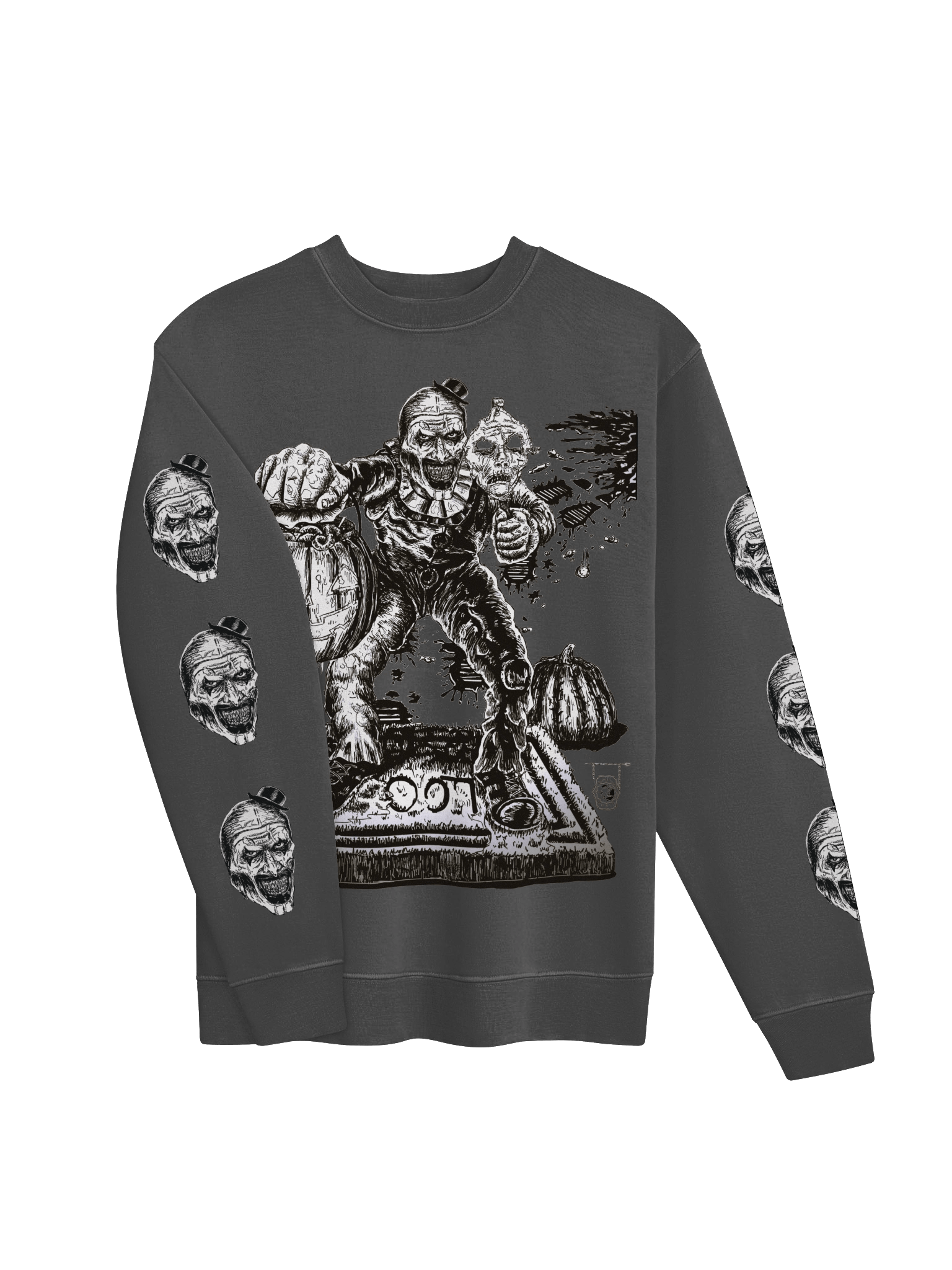 Trick or Treat with Art the Clown- Clean Version- Unisex Sweatshirt product image (14)
