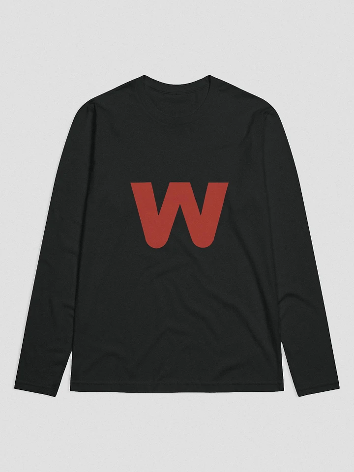 Team W (Next Level Premium Fitted Long Sleeve Crew) product image (2)