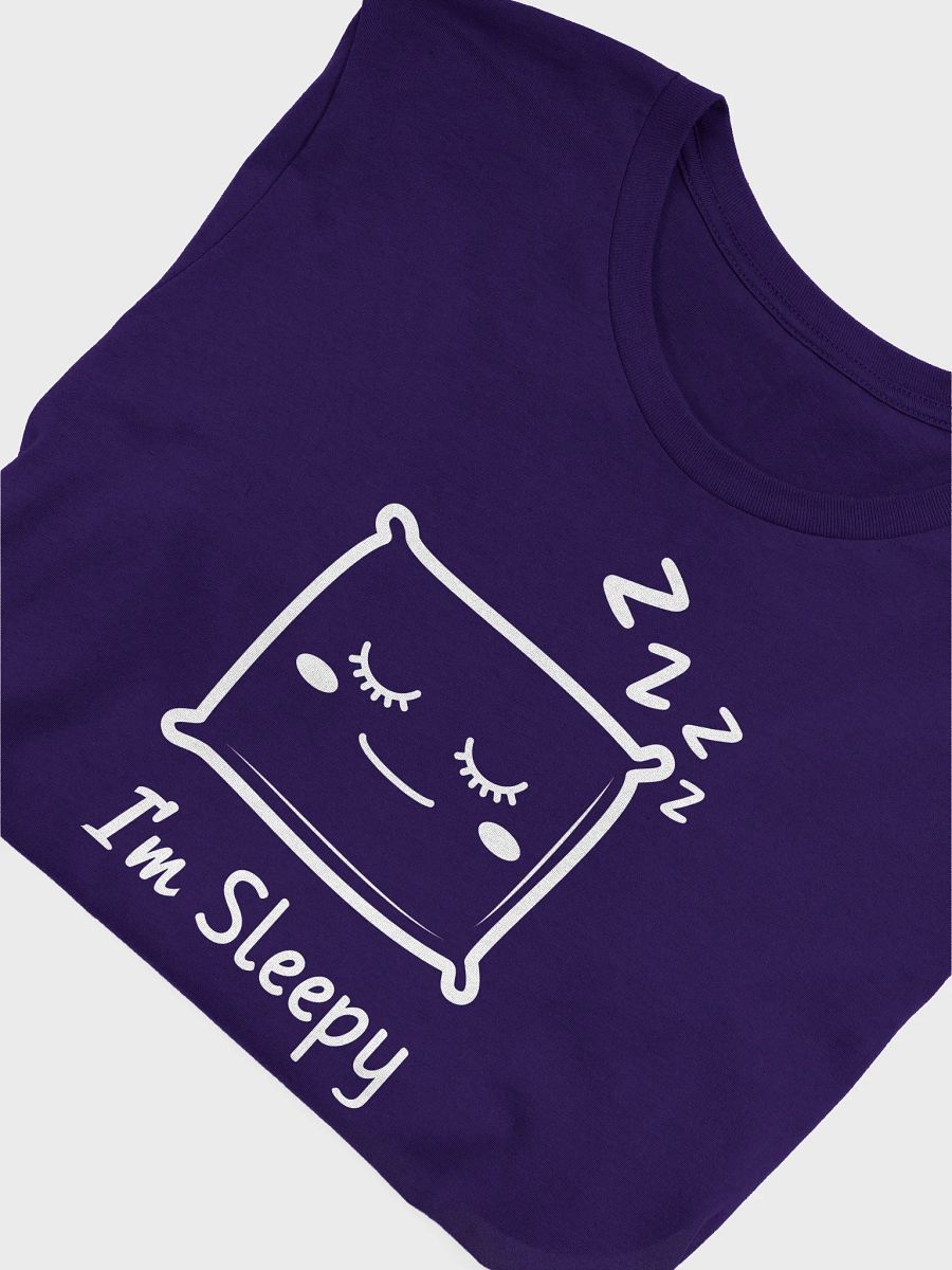 "I'm Sleepy" Design Unisex T-Shirt | Bella+Canvas Supersoft T-Shirt product image (5)