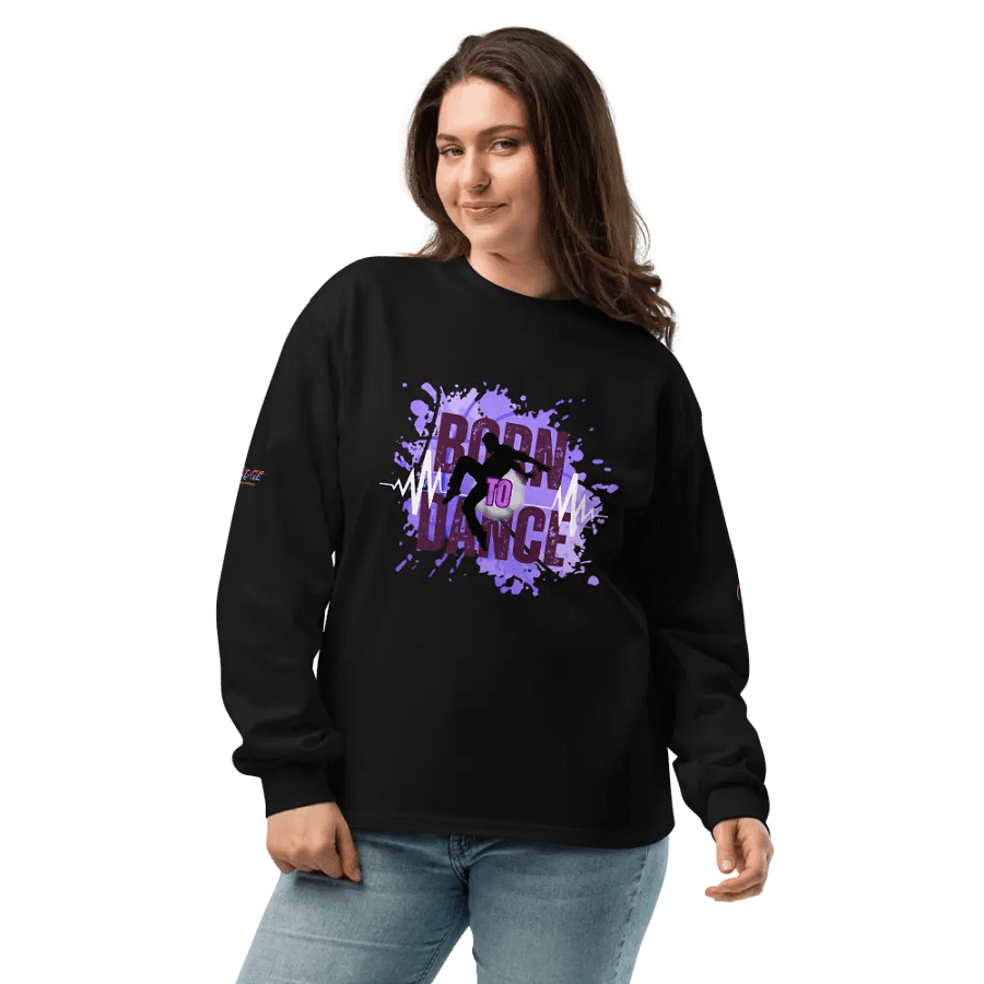 Born to Dance His Silhouette Unisex Long Sleeve Shirt product image (9)