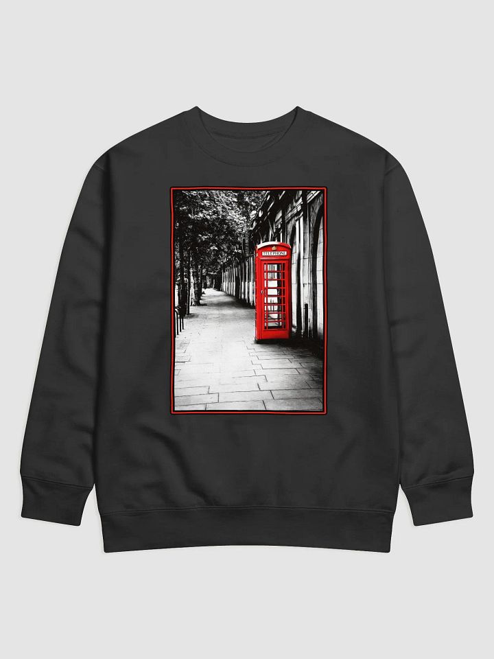 London Calling – Red British Telephone Box Sweatshirt product image (4)