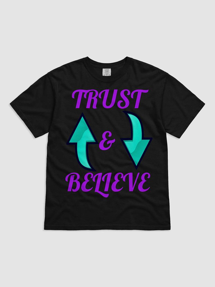Trust Believe Christian T-Shirt - Faith Inspirational Tee product image (4)