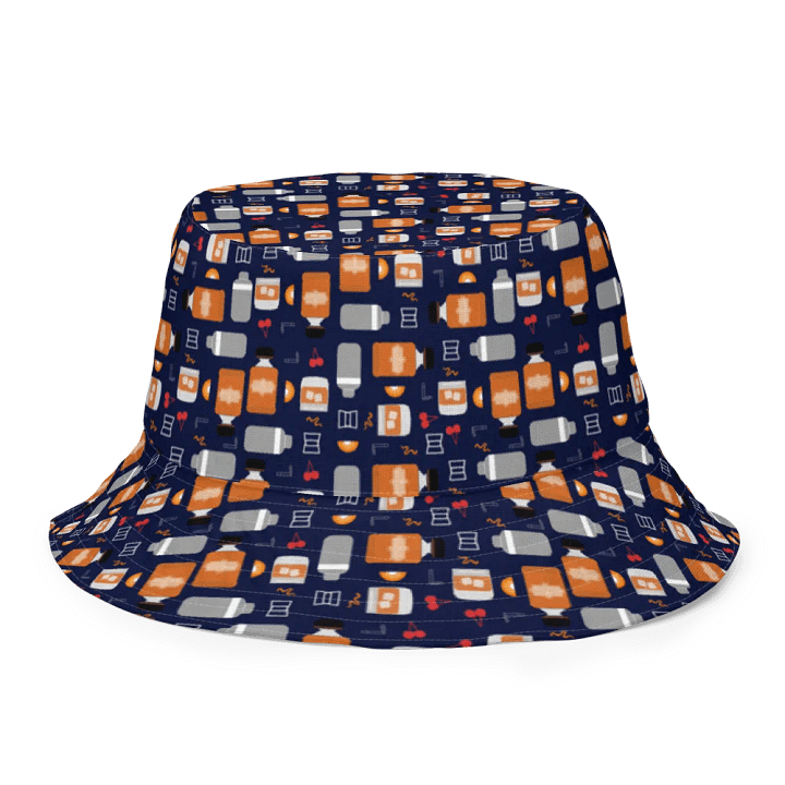 Bourbon Pattern Reversible Bucket Hat product image (2)