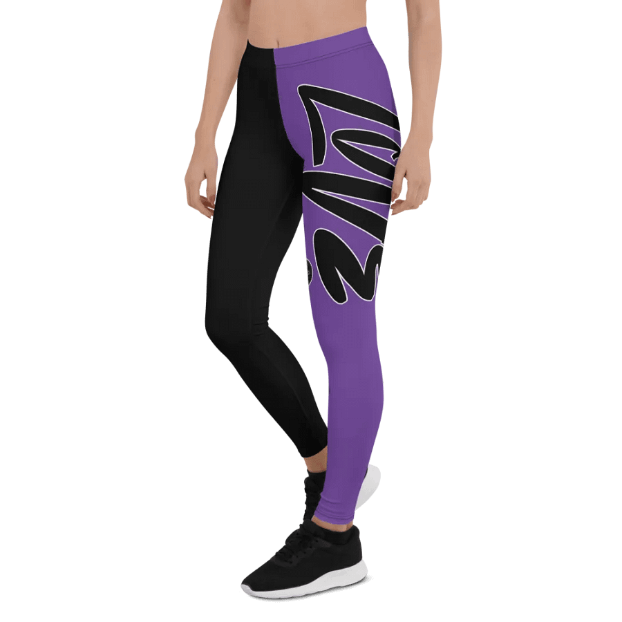 Love - Black & Purple - Leggings product image (6)