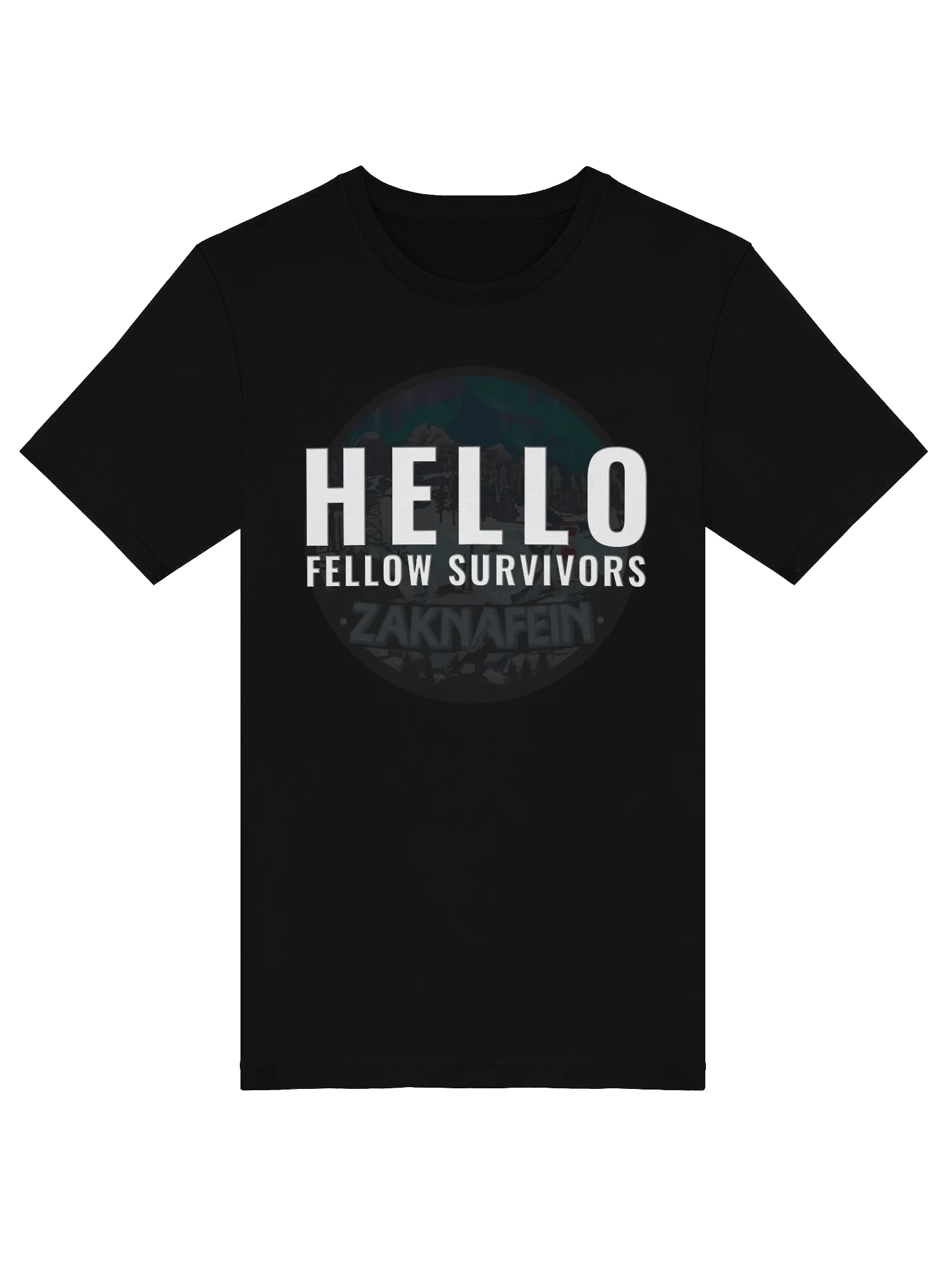Hello Fellow Survivors - Zaknafein logo Tee Shirt product image (1)
