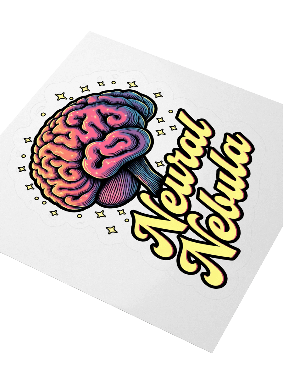 Neural Nebula Sticker product image (3)
