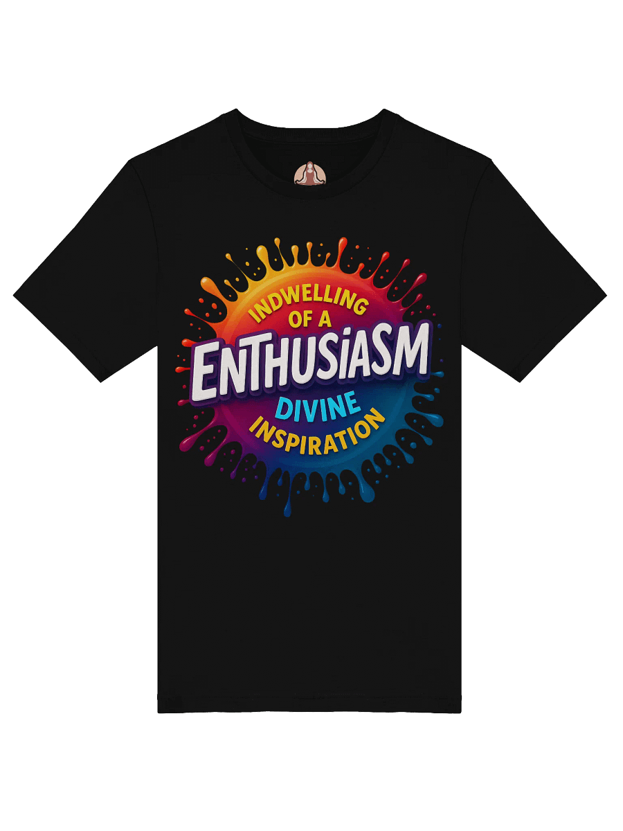 Enthusiasm Burst – Vibrant Artistic Explosion Tee | Divine Energy Graphic Shirt product image (4)