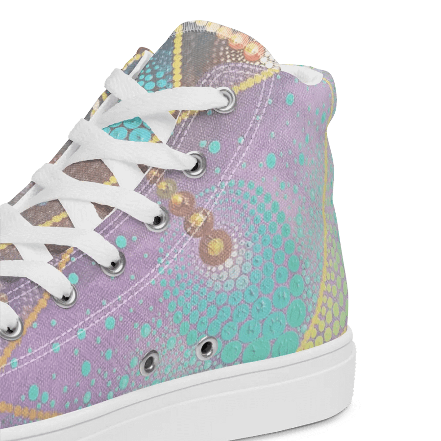 Sanatana Mandala pastell High Top Canvas product image (10)