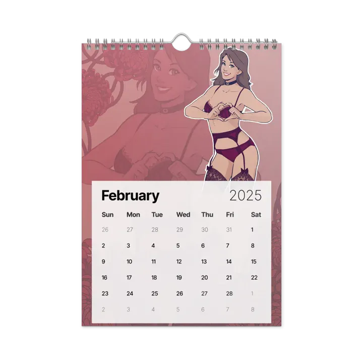 2025 Familiar Pinup Wall Calendar product image (2)