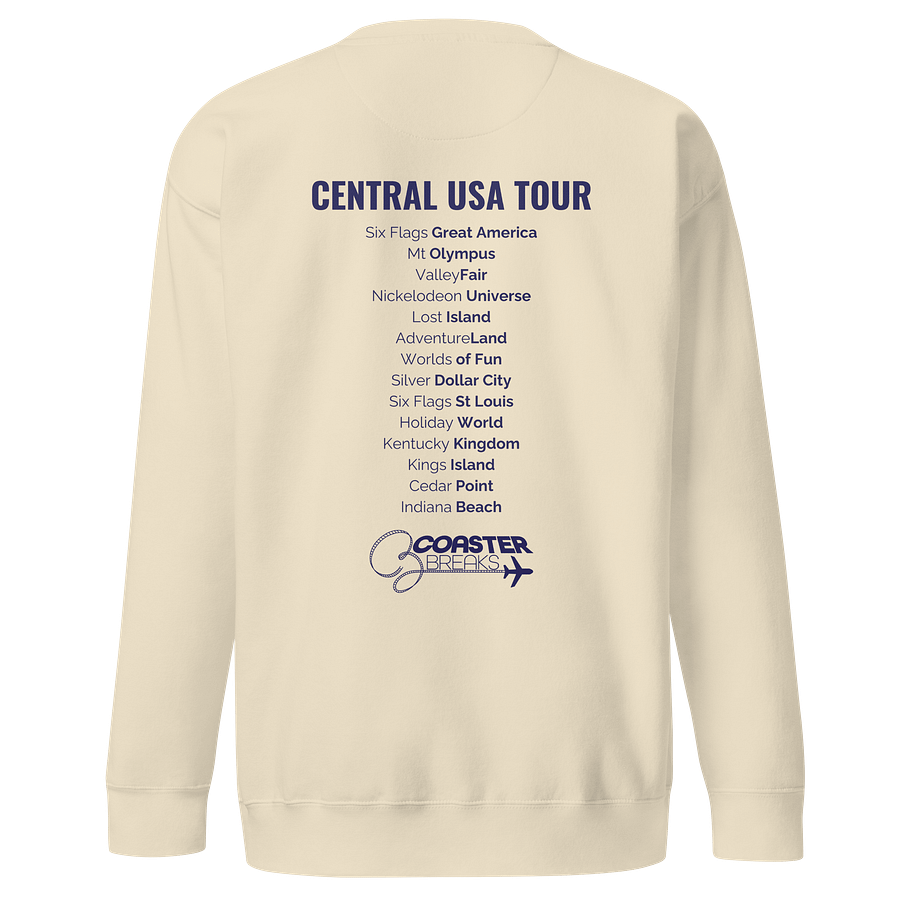 Central USA Square Logo Sweatshirt - Light Colours product image (3)
