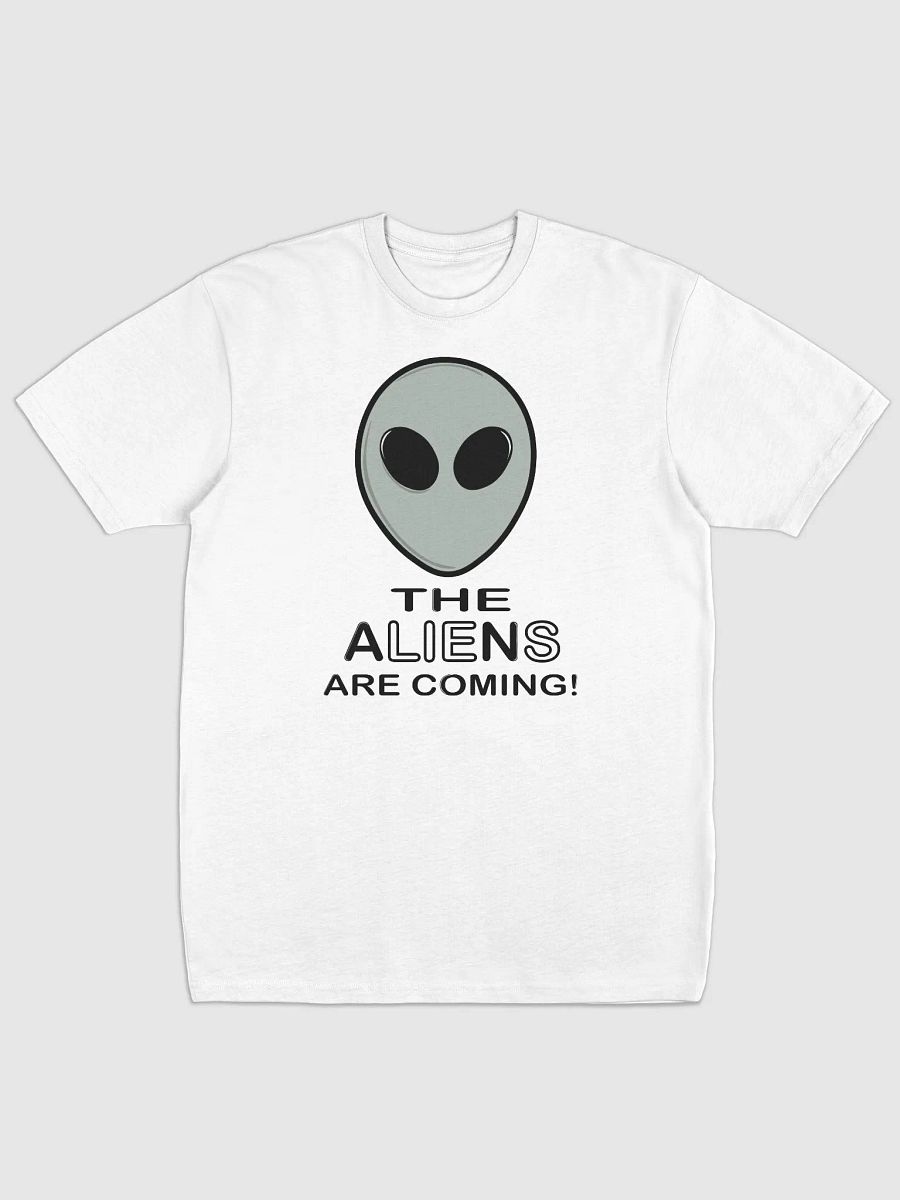 The Aliens Are Coming! - Cotton Heritage Men's Premium Heavyweight Tee product image (2)