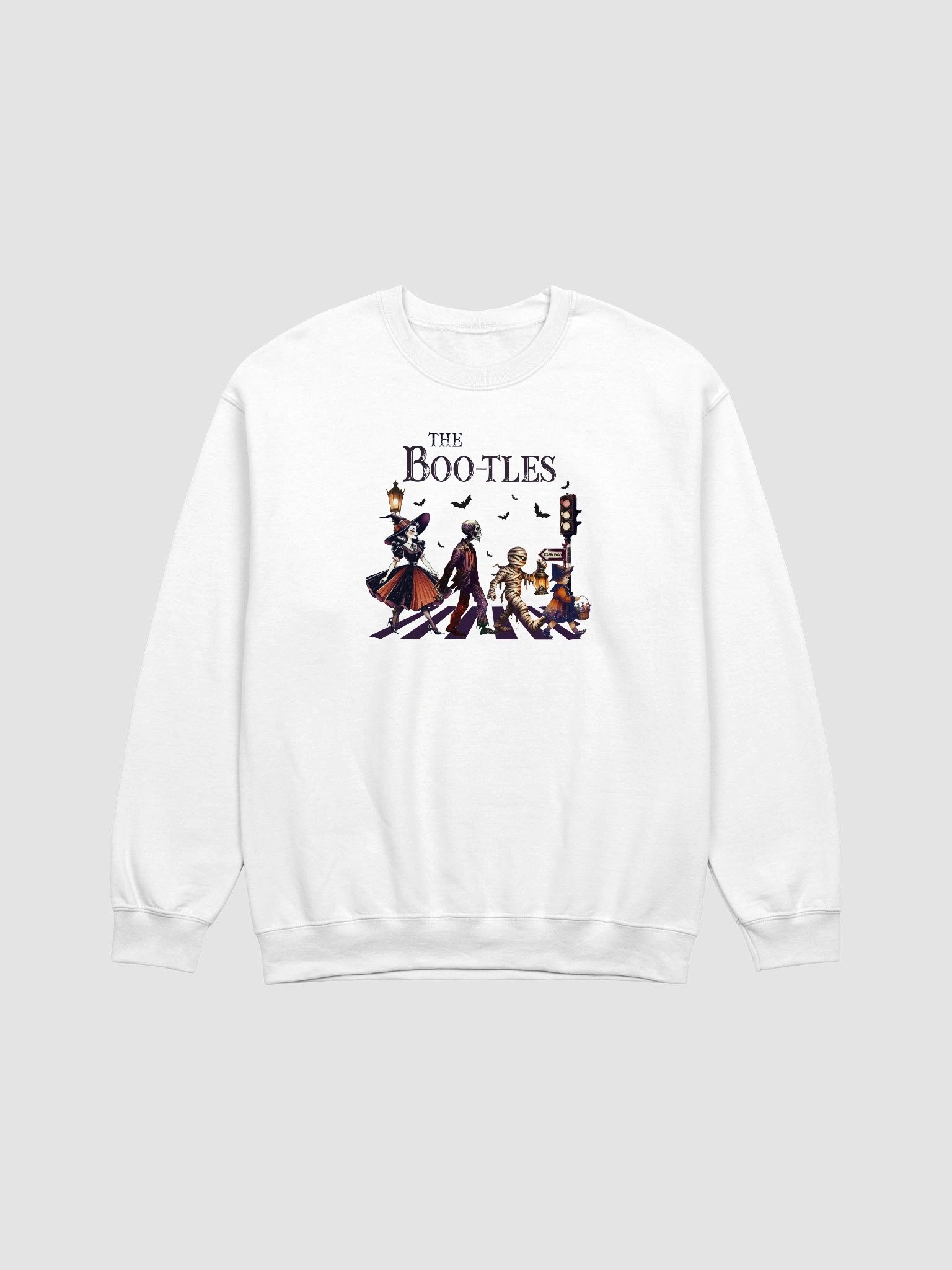The Boo-tles Retro Halloween Parody Sweatshirt product image (2)