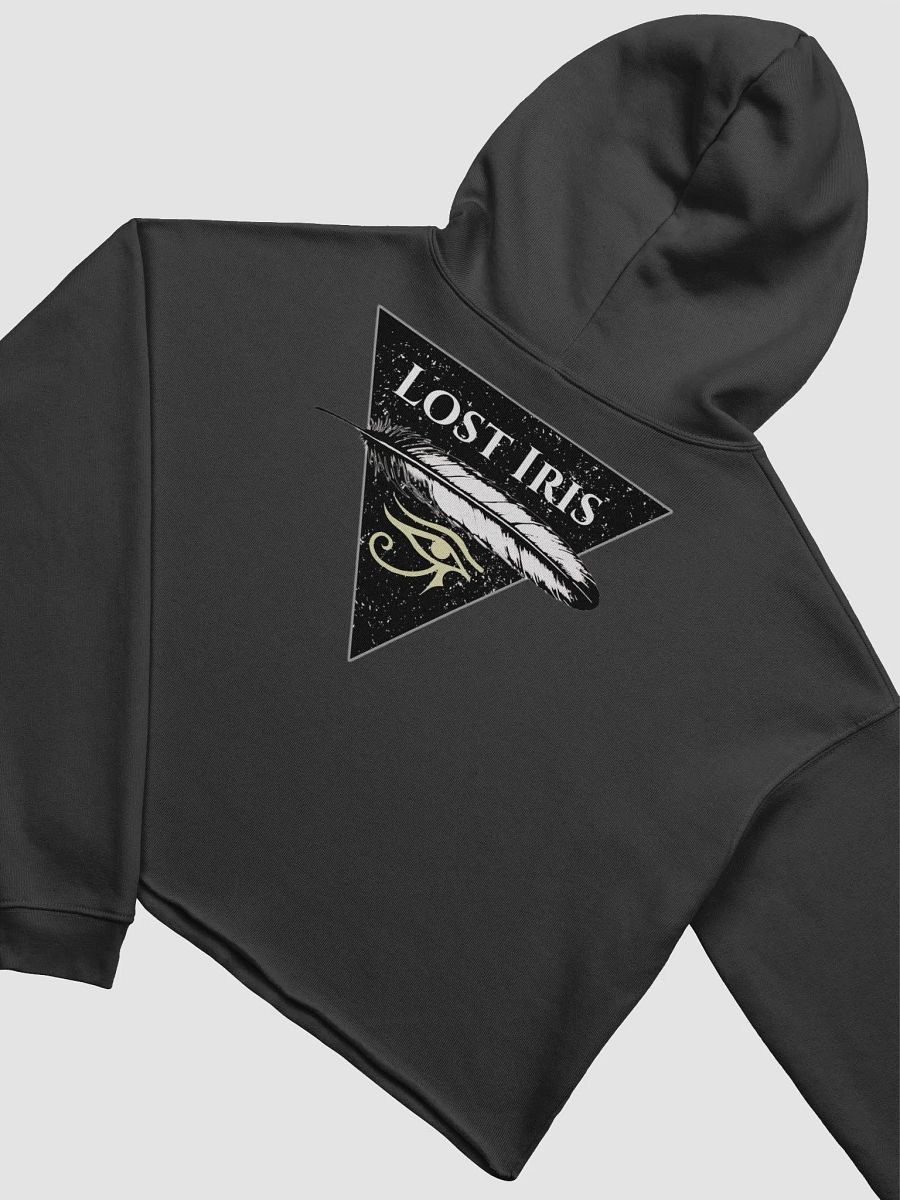 Shadows of Perception Fleece Crop Hoodie + Backprint product image (4)