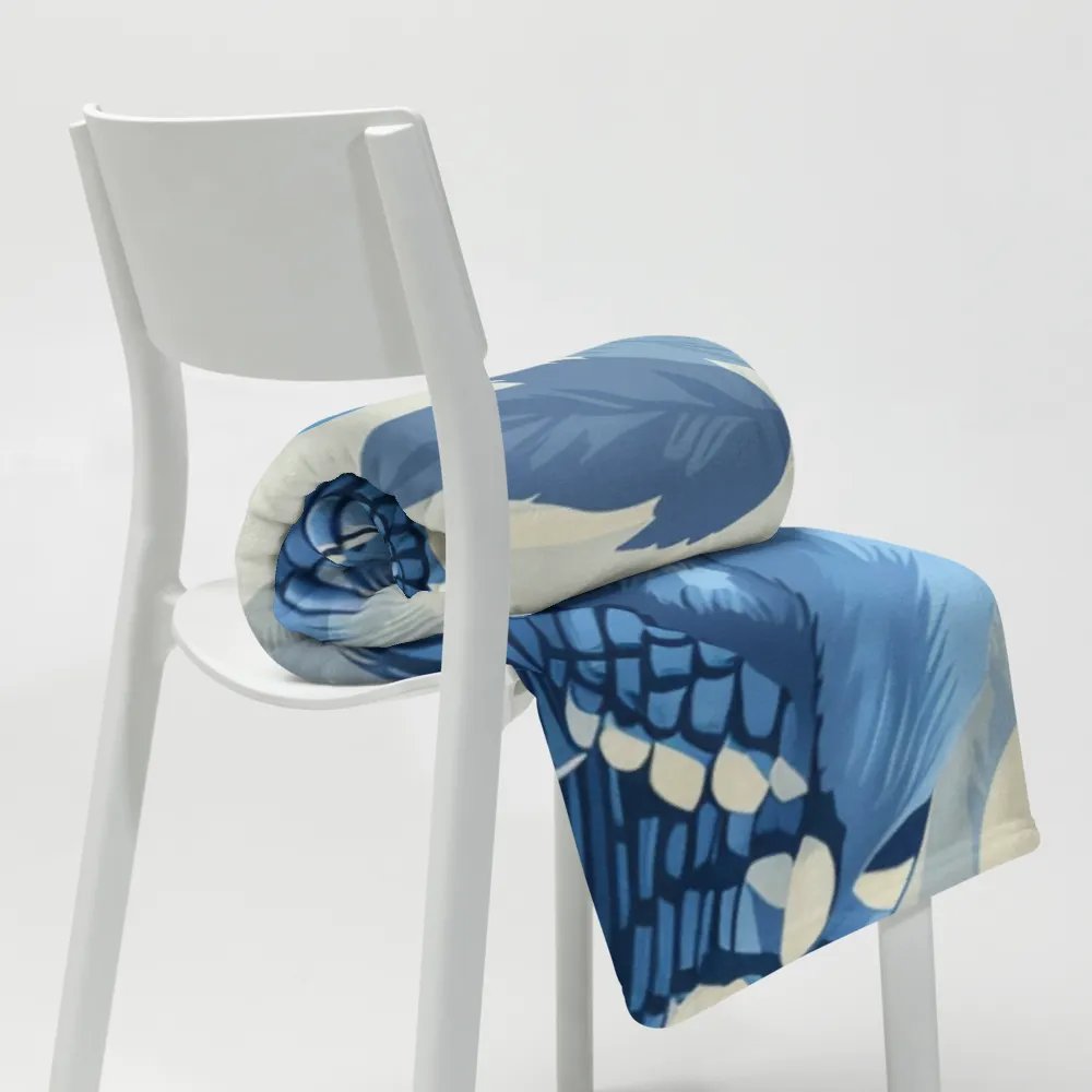 Blue Jay Throw Blanket product image (9)