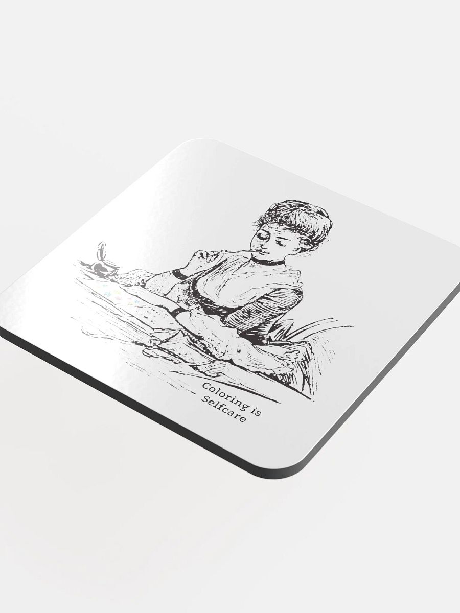 Coloring Selfcare Coaster product image (4)